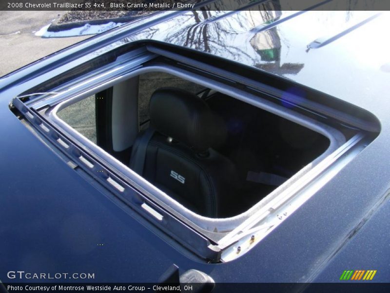 Black Granite Metallic / Ebony 2008 Chevrolet TrailBlazer SS 4x4