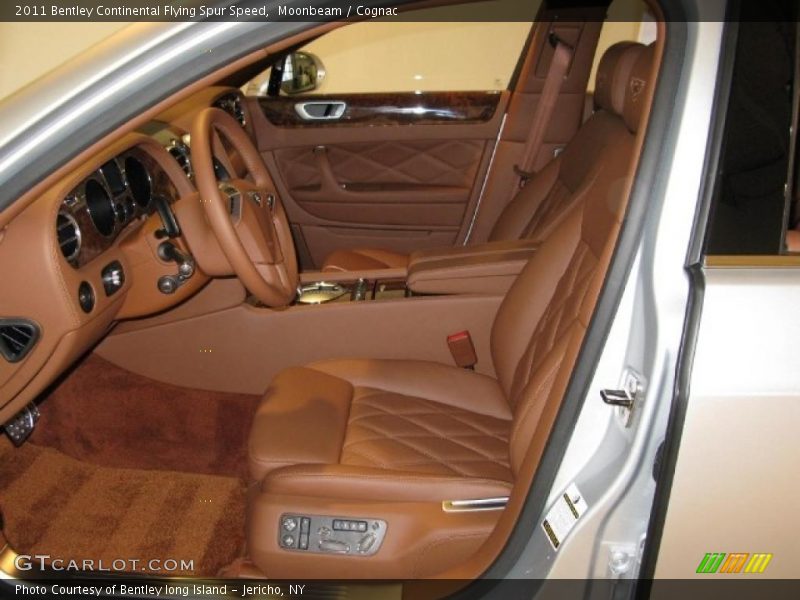  2011 Continental Flying Spur Speed Cognac Interior