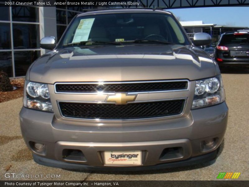 Amber Bronze Metallic / Light Cashmere/Ebony 2007 Chevrolet Tahoe LS