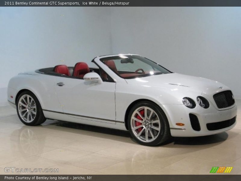  2011 Continental GTC Supersports Ice White