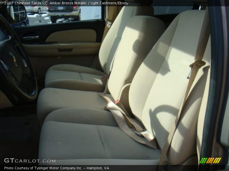 Amber Bronze Metallic / Light Cashmere/Ebony 2007 Chevrolet Tahoe LS