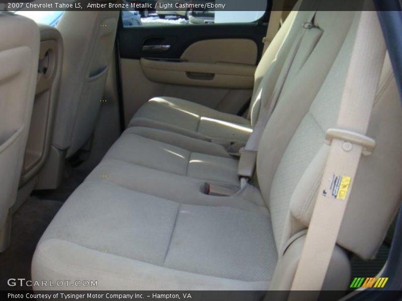 Amber Bronze Metallic / Light Cashmere/Ebony 2007 Chevrolet Tahoe LS