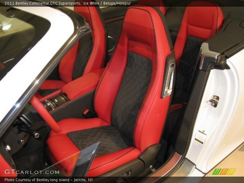  2011 Continental GTC Supersports Beluga/Hotspur Interior