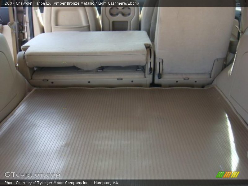 Amber Bronze Metallic / Light Cashmere/Ebony 2007 Chevrolet Tahoe LS