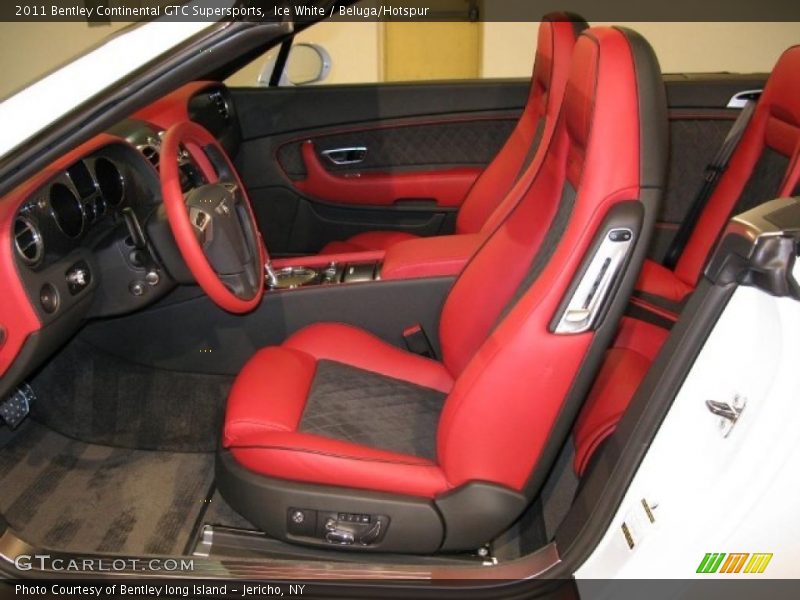  2011 Continental GTC Supersports Beluga/Hotspur Interior