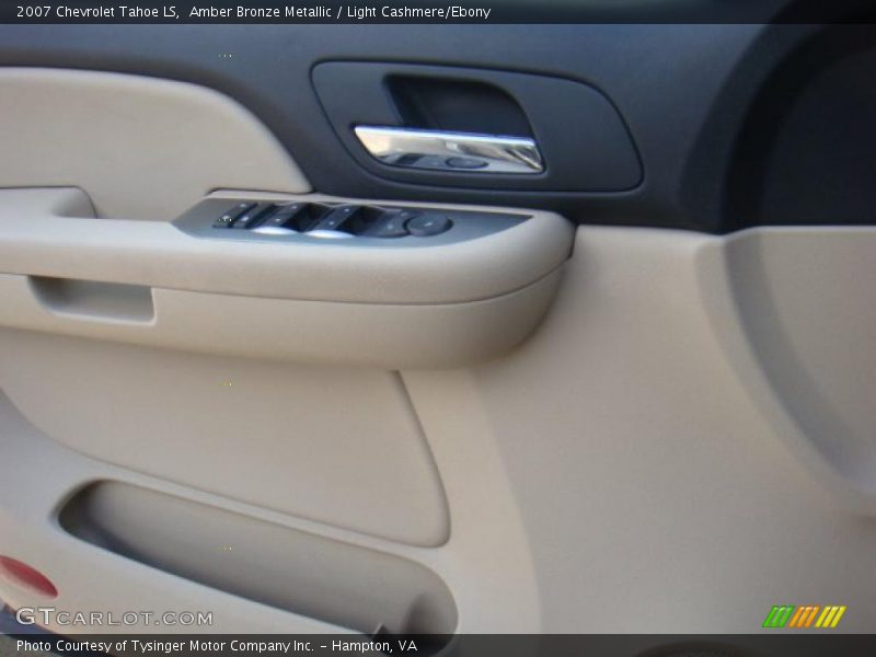 Amber Bronze Metallic / Light Cashmere/Ebony 2007 Chevrolet Tahoe LS