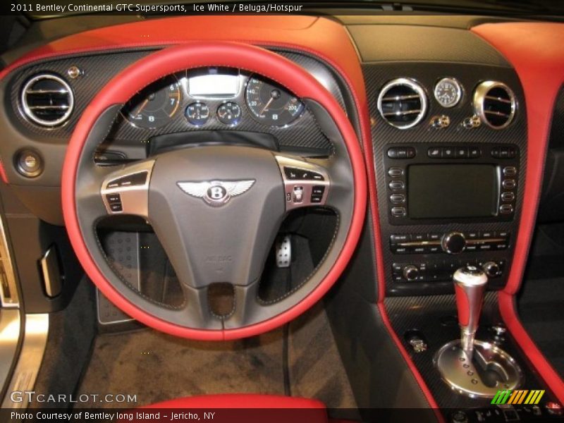 Dashboard of 2011 Continental GTC Supersports