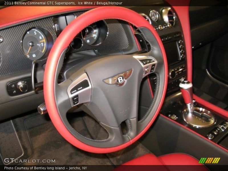 2011 Continental GTC Supersports Steering Wheel