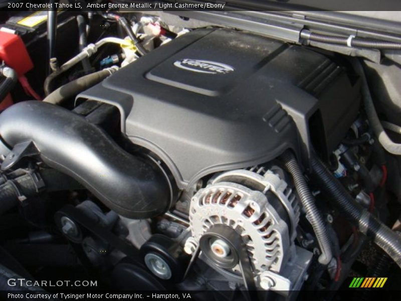 Amber Bronze Metallic / Light Cashmere/Ebony 2007 Chevrolet Tahoe LS