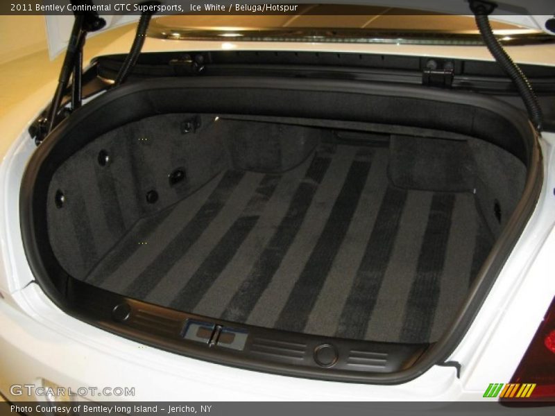  2011 Continental GTC Supersports Trunk
