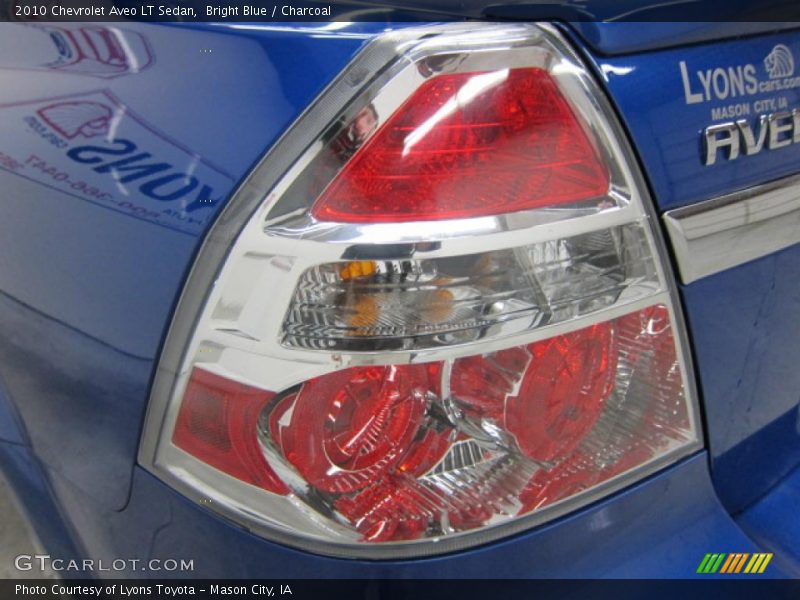 Bright Blue / Charcoal 2010 Chevrolet Aveo LT Sedan