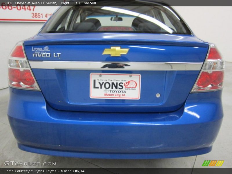 Bright Blue / Charcoal 2010 Chevrolet Aveo LT Sedan