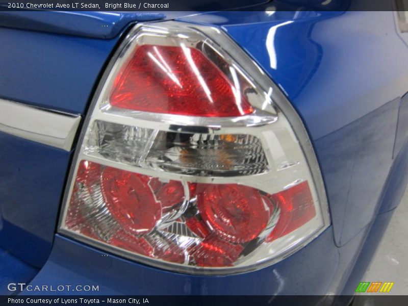 Bright Blue / Charcoal 2010 Chevrolet Aveo LT Sedan