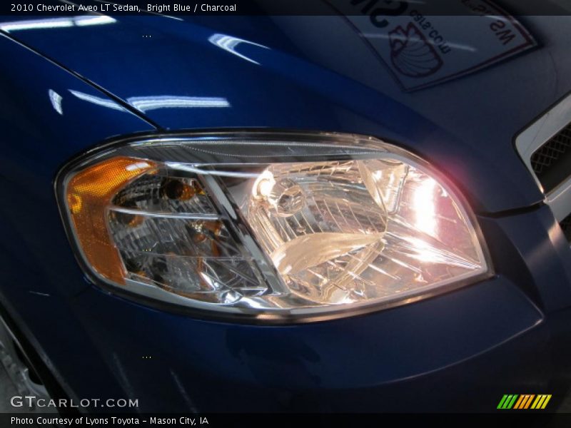 Bright Blue / Charcoal 2010 Chevrolet Aveo LT Sedan