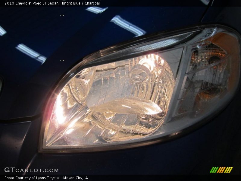 Bright Blue / Charcoal 2010 Chevrolet Aveo LT Sedan