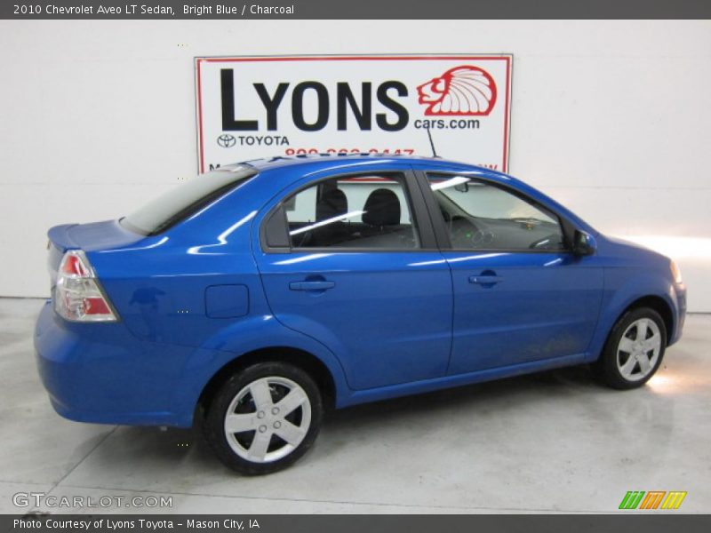 Bright Blue / Charcoal 2010 Chevrolet Aveo LT Sedan