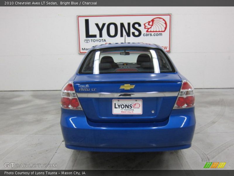 Bright Blue / Charcoal 2010 Chevrolet Aveo LT Sedan