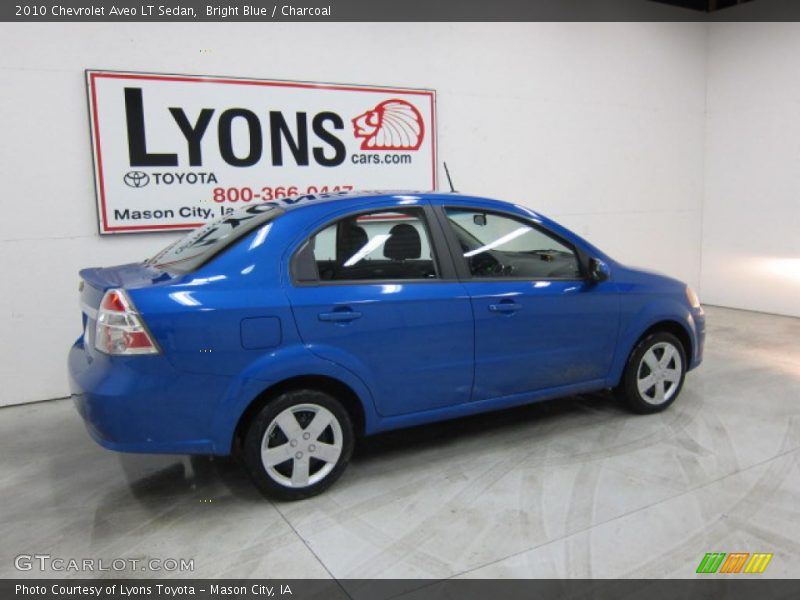 Bright Blue / Charcoal 2010 Chevrolet Aveo LT Sedan