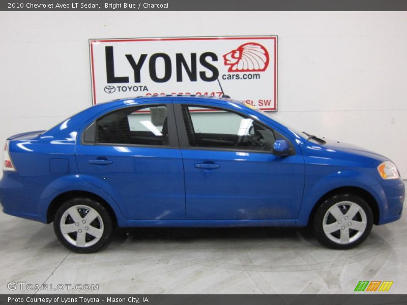 Bright Blue / Charcoal 2010 Chevrolet Aveo LT Sedan