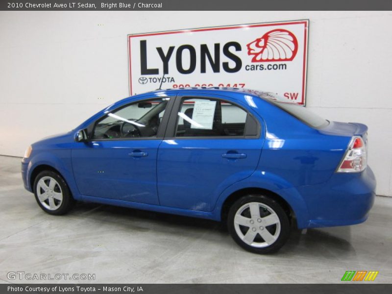 Bright Blue / Charcoal 2010 Chevrolet Aveo LT Sedan