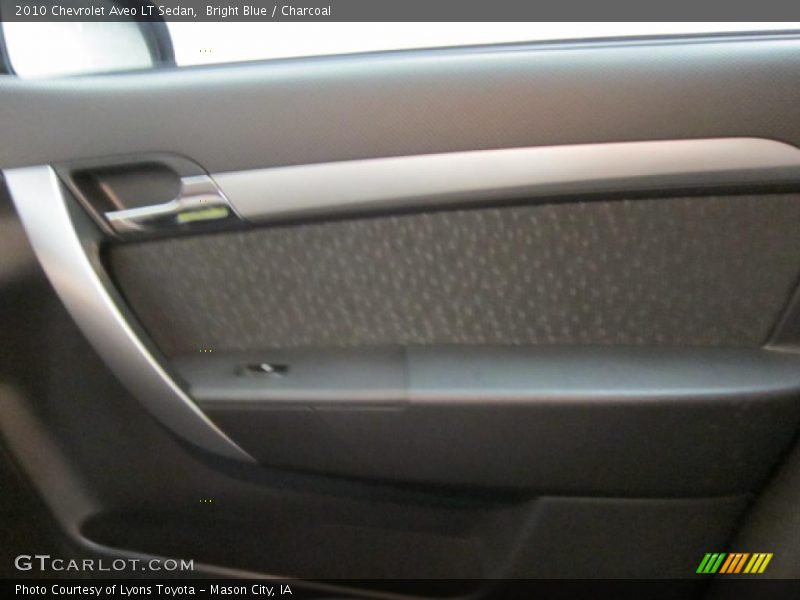 Bright Blue / Charcoal 2010 Chevrolet Aveo LT Sedan