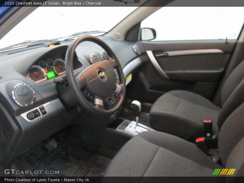 Charcoal Interior - 2010 Aveo LT Sedan 