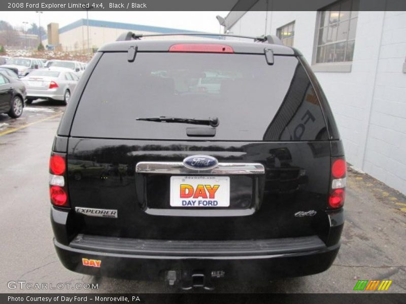 Black / Black 2008 Ford Explorer Limited 4x4