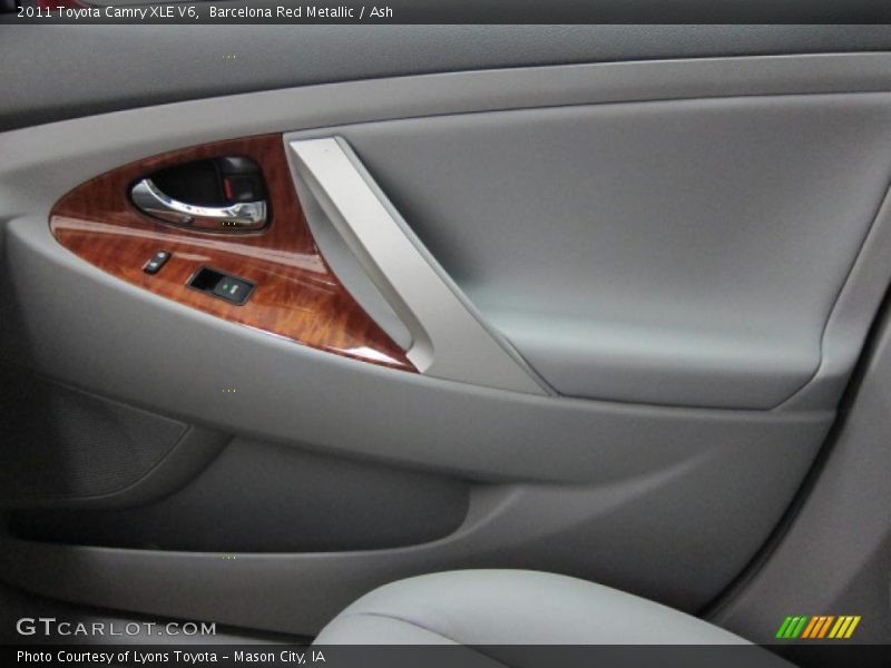 Barcelona Red Metallic / Ash 2011 Toyota Camry XLE V6