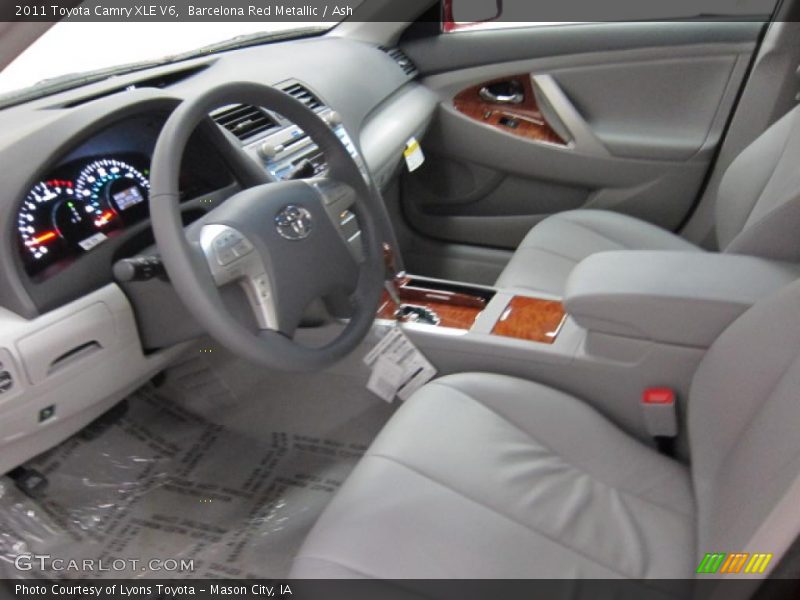 Barcelona Red Metallic / Ash 2011 Toyota Camry XLE V6