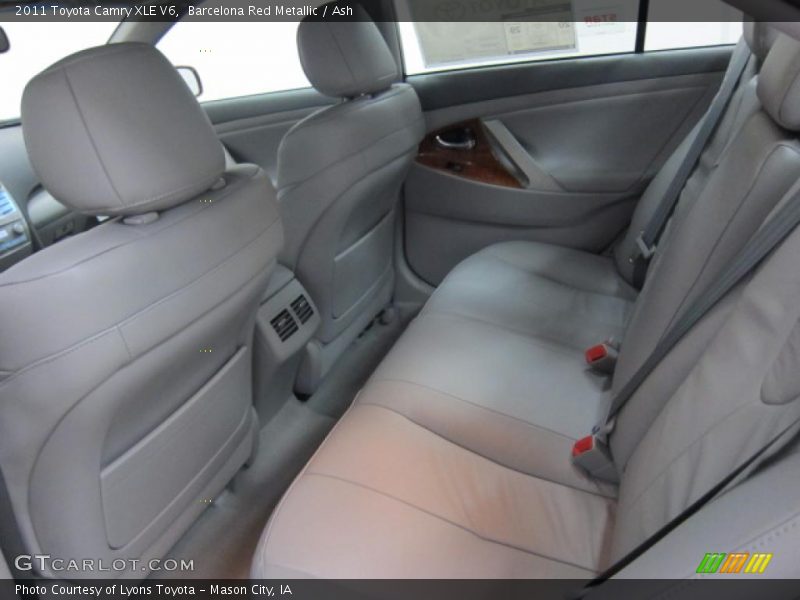 Barcelona Red Metallic / Ash 2011 Toyota Camry XLE V6