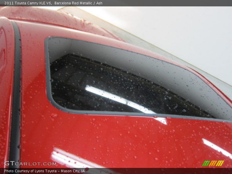 Barcelona Red Metallic / Ash 2011 Toyota Camry XLE V6