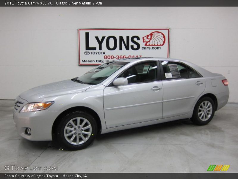 Classic Silver Metallic / Ash 2011 Toyota Camry XLE V6