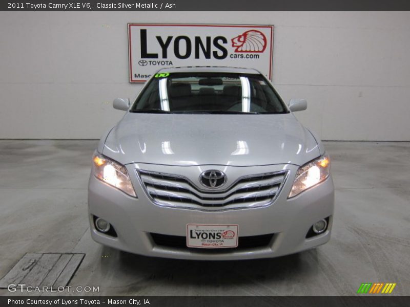 Classic Silver Metallic / Ash 2011 Toyota Camry XLE V6