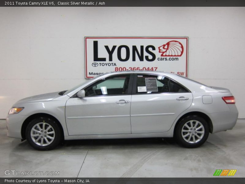 Classic Silver Metallic / Ash 2011 Toyota Camry XLE V6