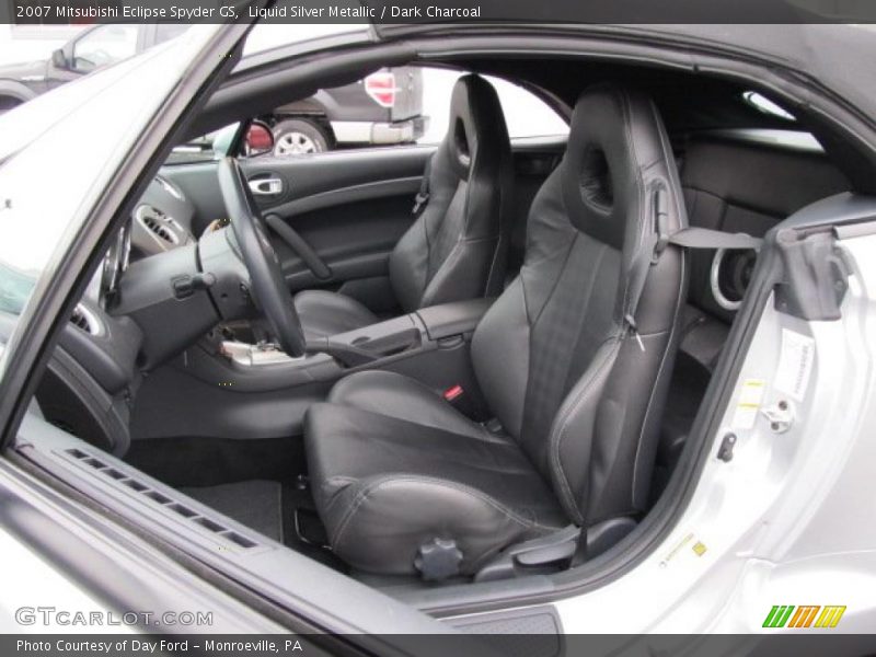 Liquid Silver Metallic / Dark Charcoal 2007 Mitsubishi Eclipse Spyder GS
