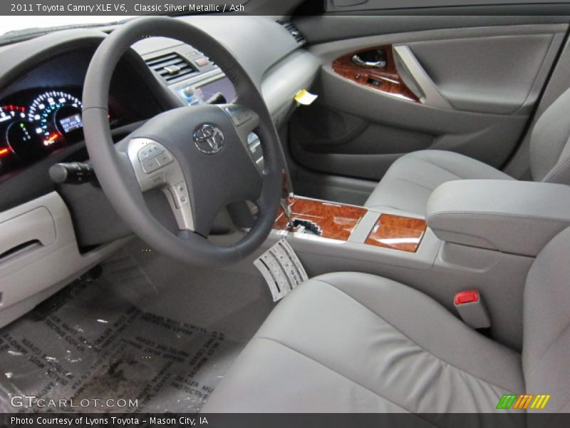 Classic Silver Metallic / Ash 2011 Toyota Camry XLE V6