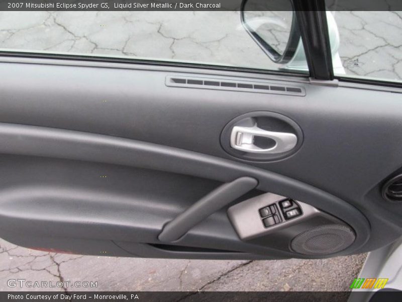 Liquid Silver Metallic / Dark Charcoal 2007 Mitsubishi Eclipse Spyder GS