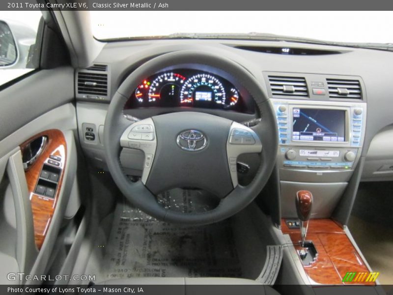 Classic Silver Metallic / Ash 2011 Toyota Camry XLE V6