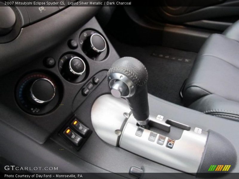 Liquid Silver Metallic / Dark Charcoal 2007 Mitsubishi Eclipse Spyder GS