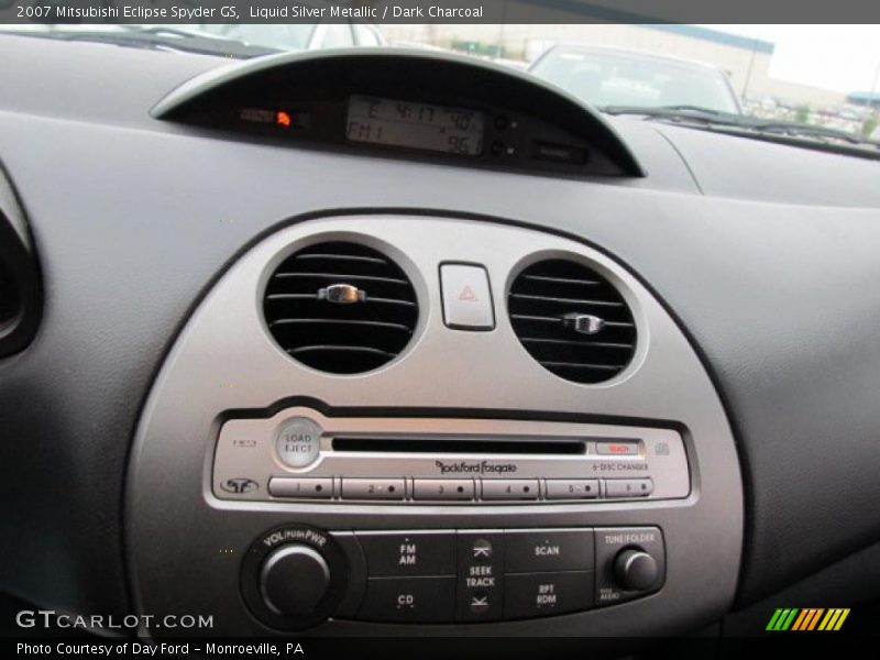 Liquid Silver Metallic / Dark Charcoal 2007 Mitsubishi Eclipse Spyder GS