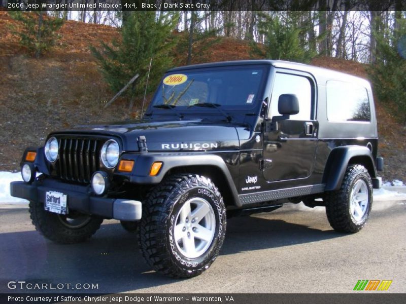 Front 3/4 View of 2006 Wrangler Unlimited Rubicon 4x4