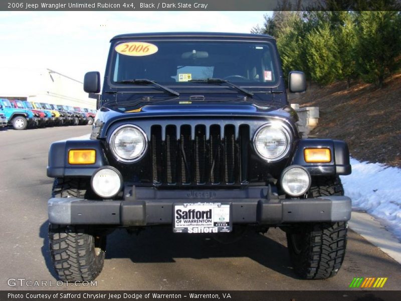 Black / Dark Slate Gray 2006 Jeep Wrangler Unlimited Rubicon 4x4