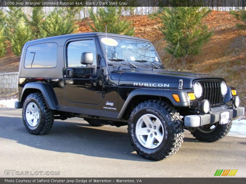  2006 Wrangler Unlimited Rubicon 4x4 Black