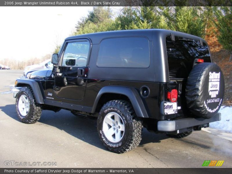 Black / Dark Slate Gray 2006 Jeep Wrangler Unlimited Rubicon 4x4