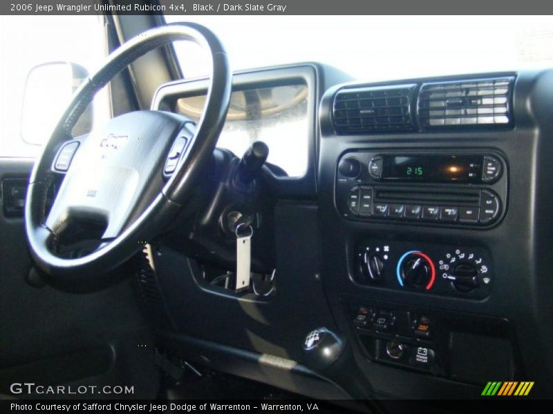 Black / Dark Slate Gray 2006 Jeep Wrangler Unlimited Rubicon 4x4