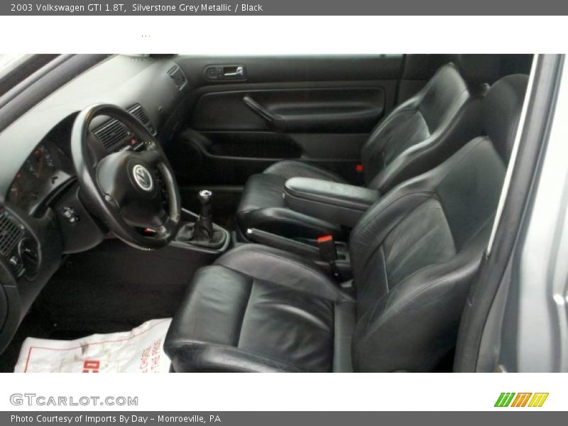  2003 GTI 1.8T Black Interior