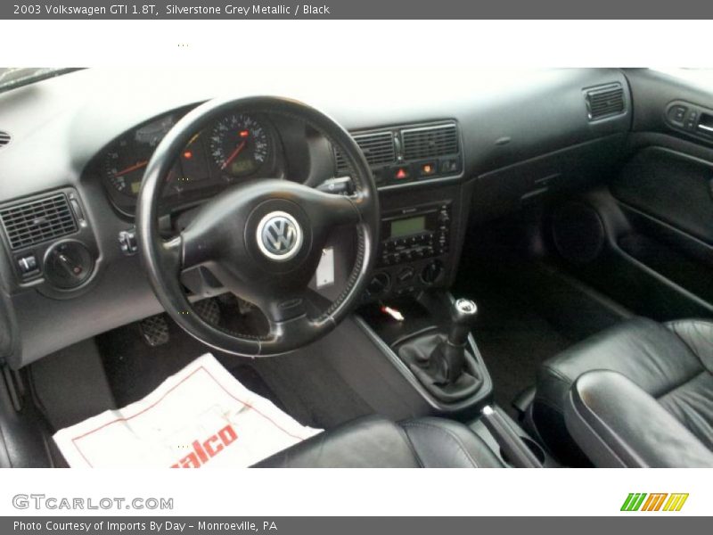  2003 GTI 1.8T Black Interior