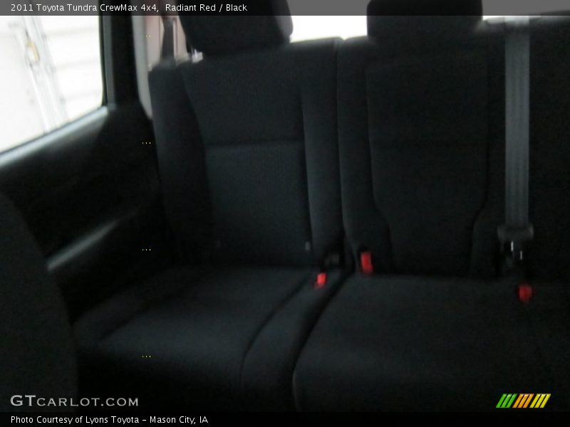 Radiant Red / Black 2011 Toyota Tundra CrewMax 4x4