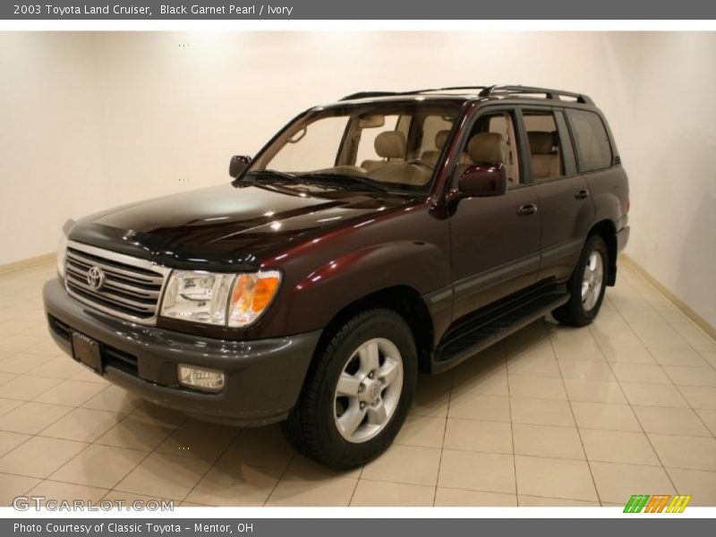 Black Garnet Pearl / Ivory 2003 Toyota Land Cruiser