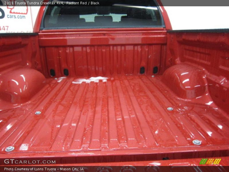 Radiant Red / Black 2011 Toyota Tundra CrewMax 4x4